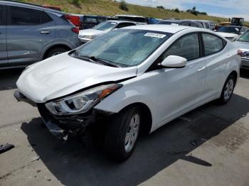  Salvage Hyundai ELANTRA