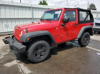  Salvage Jeep Wrangler