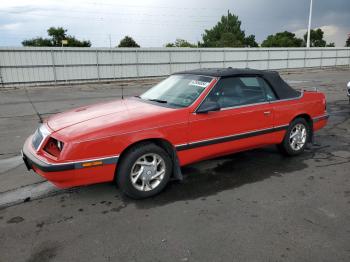  Salvage Chrysler Lebaron