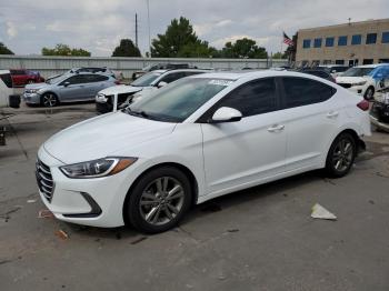  Salvage Hyundai ELANTRA