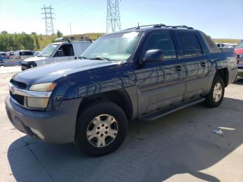  Salvage Chevrolet Avalanche