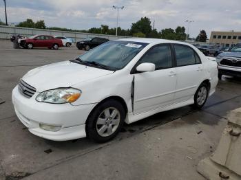  Salvage Toyota Corolla