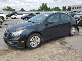  Salvage Chevrolet Cruze