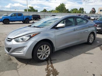  Salvage Hyundai ELANTRA