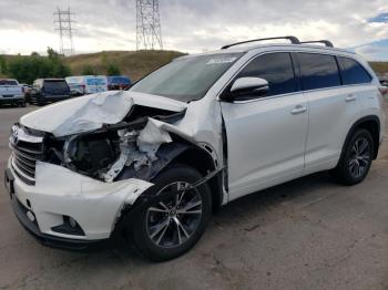  Salvage Toyota Highlander