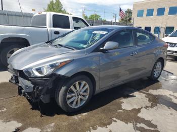  Salvage Hyundai ELANTRA