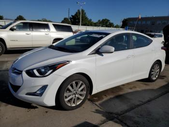  Salvage Hyundai ELANTRA