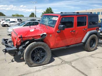  Salvage Jeep Wrangler