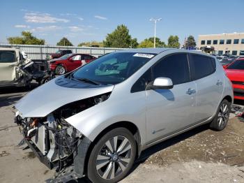  Salvage Nissan LEAF