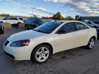  Salvage Pontiac G6