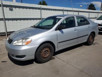  Salvage Toyota Corolla