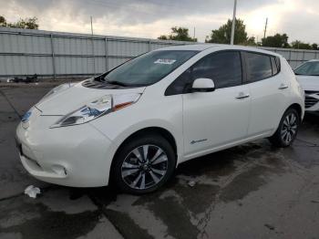  Salvage Nissan LEAF