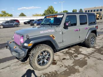  Salvage Jeep Wrangler