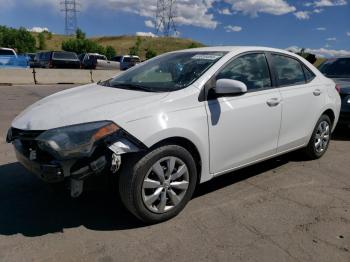  Salvage Toyota Corolla