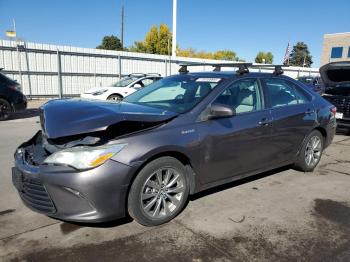  Salvage Toyota Camry