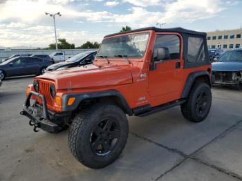  Salvage Jeep Wrangler