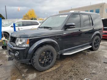  Salvage Land Rover LR4