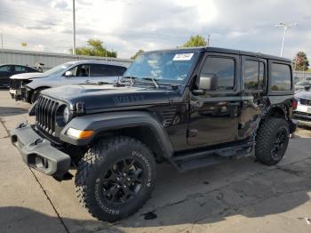  Salvage Jeep Wrangler