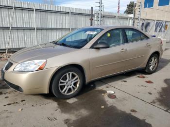  Salvage Pontiac G6