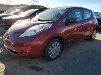  Salvage Nissan LEAF