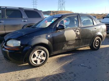  Salvage Chevrolet Aveo