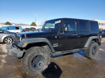  Salvage Jeep Wrangler