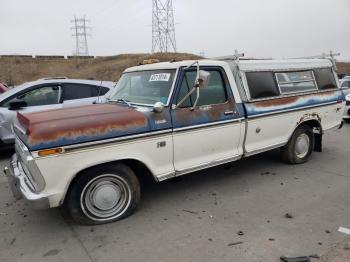  Salvage Ford F-100