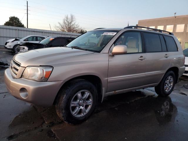  Salvage Toyota Highlander