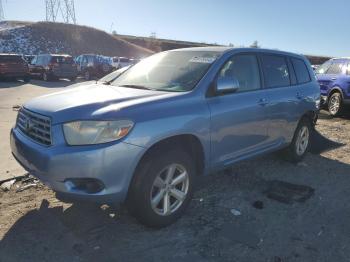  Salvage Toyota Highlander