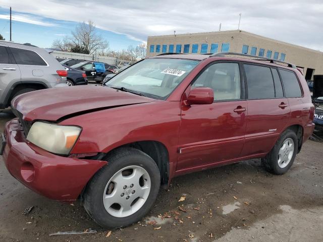  Salvage Toyota Highlander