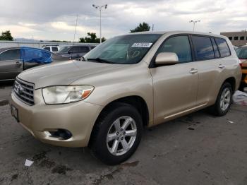  Salvage Toyota Highlander