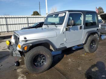  Salvage Jeep Wrangler