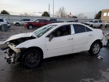  Salvage Pontiac G6