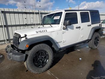  Salvage Jeep Wrangler