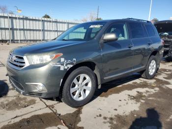  Salvage Toyota Highlander