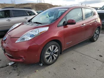  Salvage Nissan LEAF