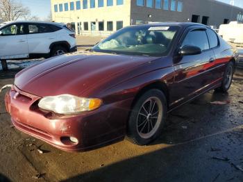  Salvage Chevrolet Monte Carlo