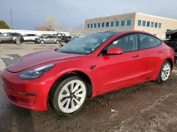  Salvage Tesla Model 3