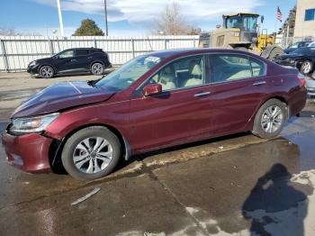  Salvage Honda Accord