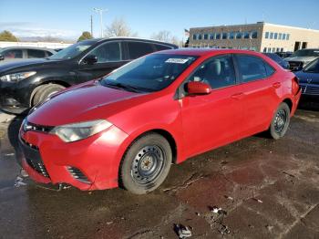  Salvage Toyota Corolla