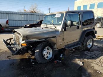  Salvage Jeep Wrangler