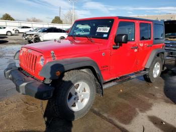  Salvage Jeep Wrangler