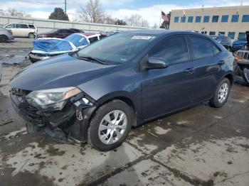  Salvage Toyota Corolla