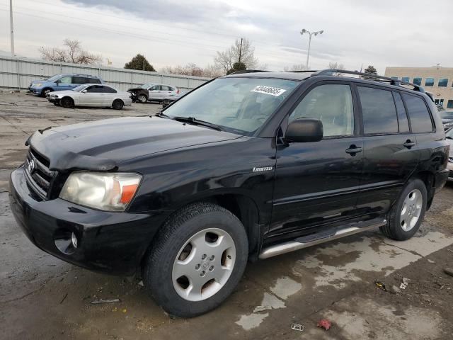  Salvage Toyota Highlander