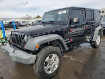  Salvage Jeep Wrangler