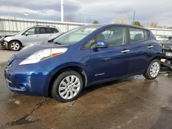  Salvage Nissan LEAF