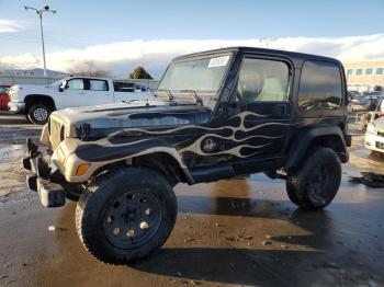  Salvage Jeep Wrangler