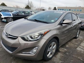  Salvage Hyundai ELANTRA