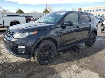  Salvage Land Rover Discovery