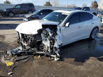  Salvage INFINITI Q50
